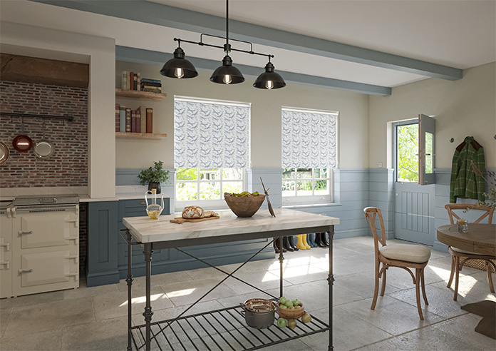 Dragonflies, River Blue - Twist&Fit Roller Blind - Image 7